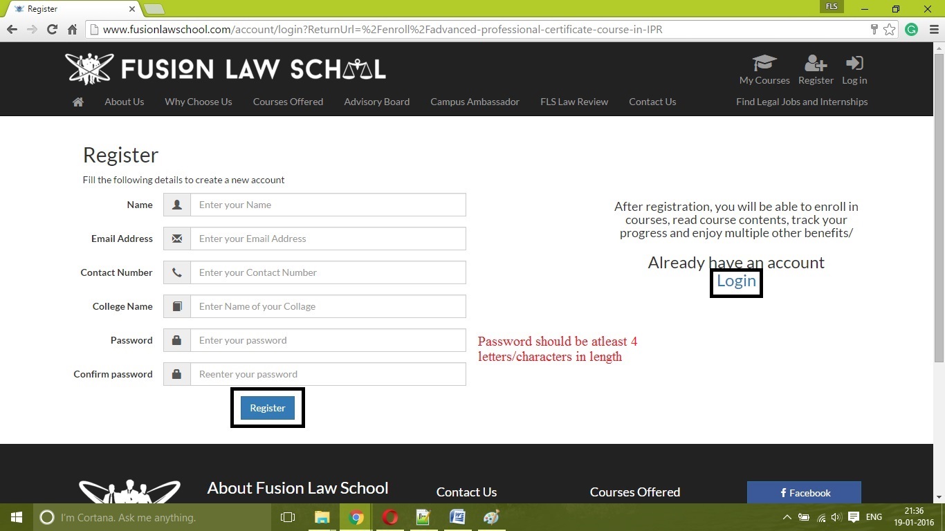 How to claim Fusion Law School gift certificate